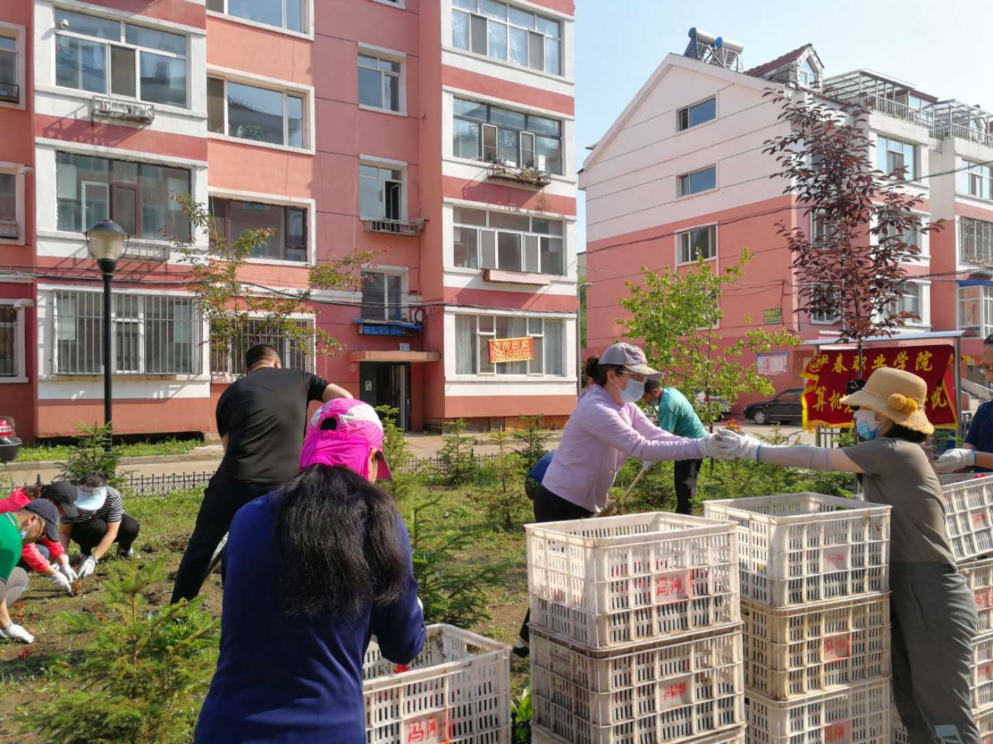 計算機(jī)應(yīng)用技術(shù)學(xué)院黨支部志愿活動