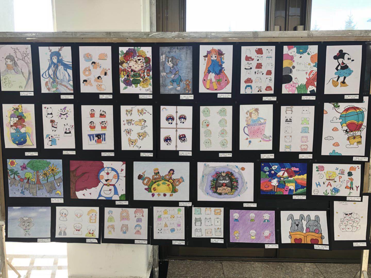 師范學(xué)院學(xué)前教育專(zhuān)業(yè)學(xué)生職業(yè)技能大賽系列活動(dòng)報(bào)道之一---兒童畫(huà)比賽