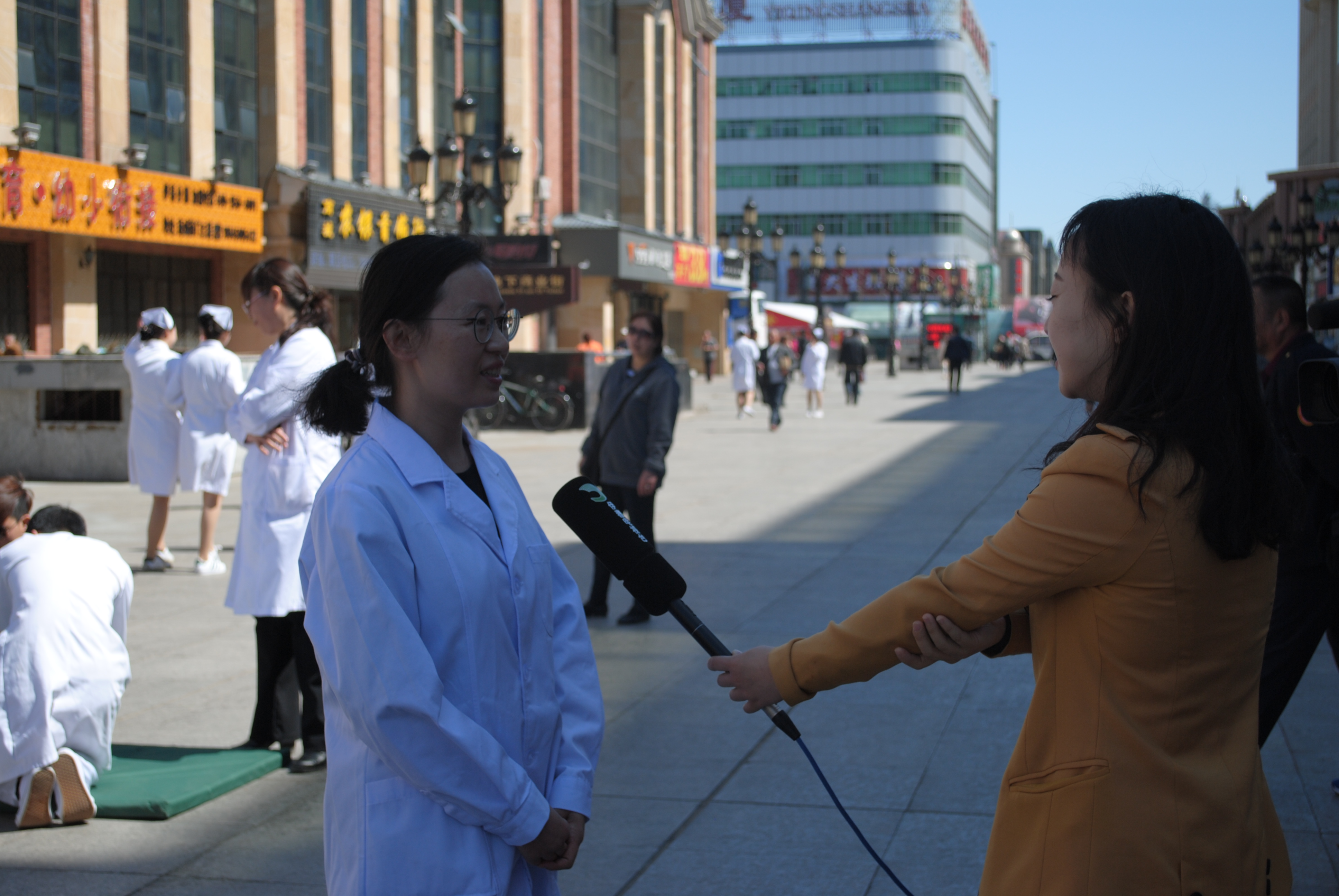 醫(yī)學技術學院職業(yè)教育活動走進社區(qū)