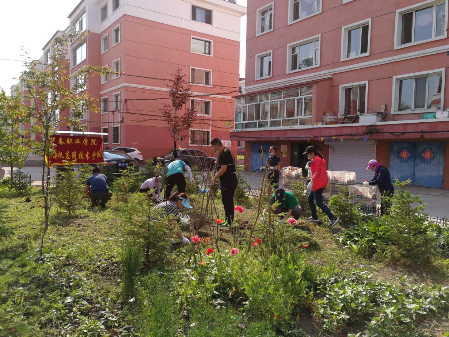 計算機(jī)應(yīng)用技術(shù)學(xué)院黨支部志愿活動