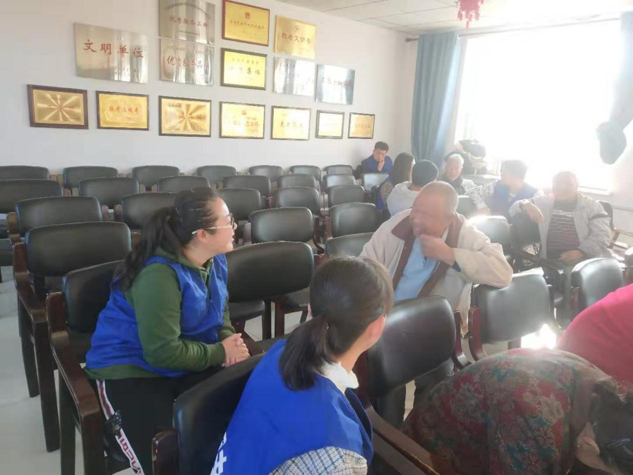 醫(yī)學(xué)技術(shù)學(xué)院開展敬老院慰問活動