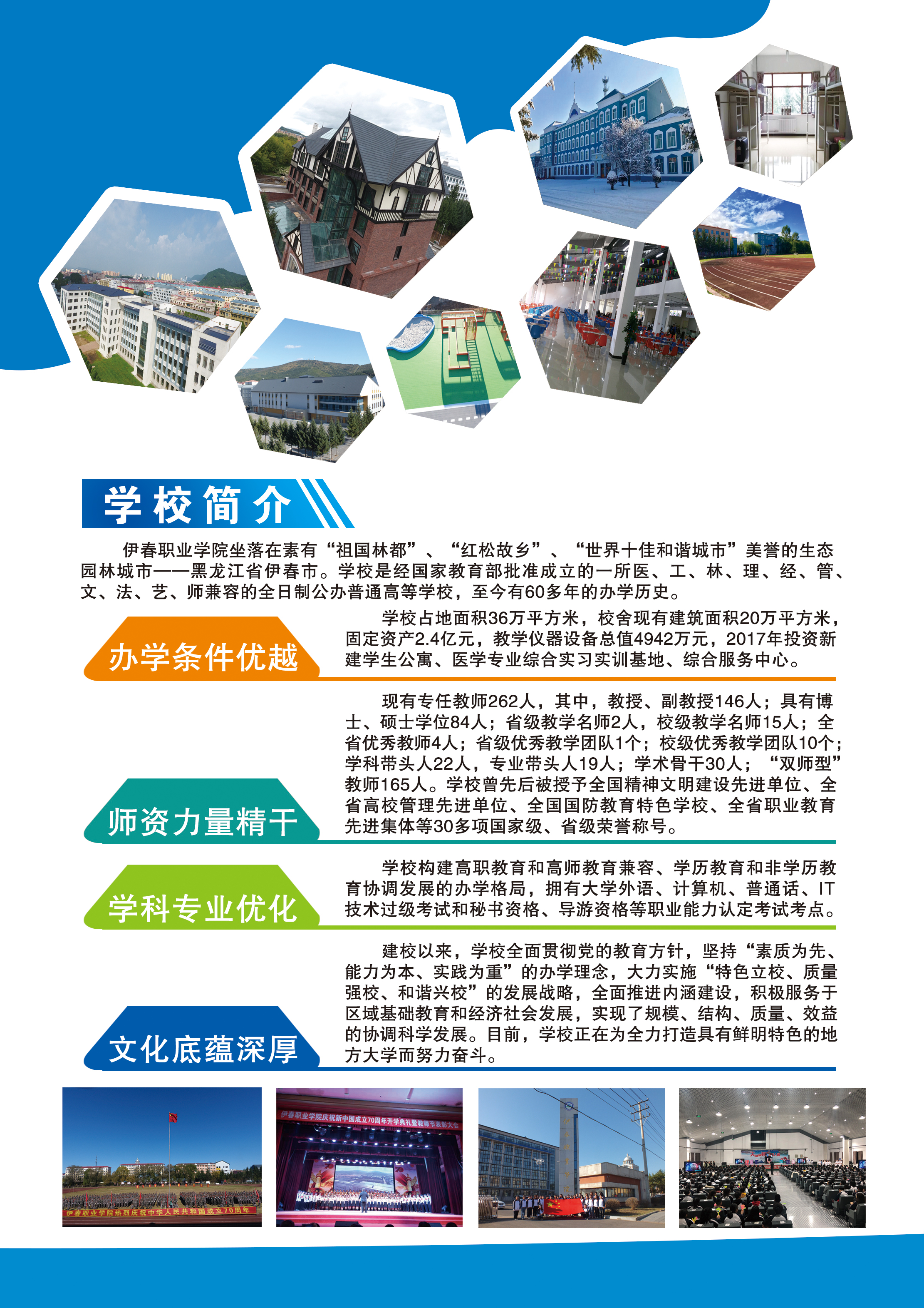 伊春職業(yè)學(xué)院2020年初中起點招生簡章