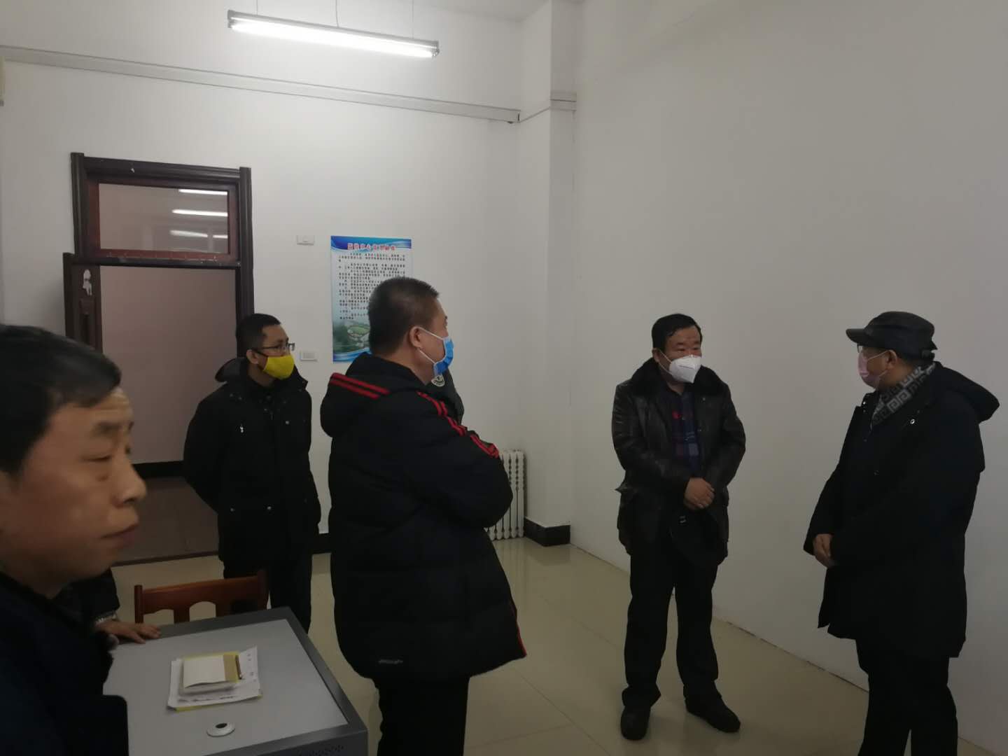 學(xué)校領(lǐng)導(dǎo)深入一線檢查指導(dǎo)疫情防控工作