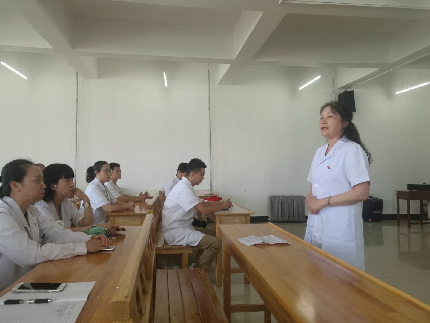 醫(yī)學(xué)技術(shù)學(xué)院“不忘初心牢記使命”主題黨日活動