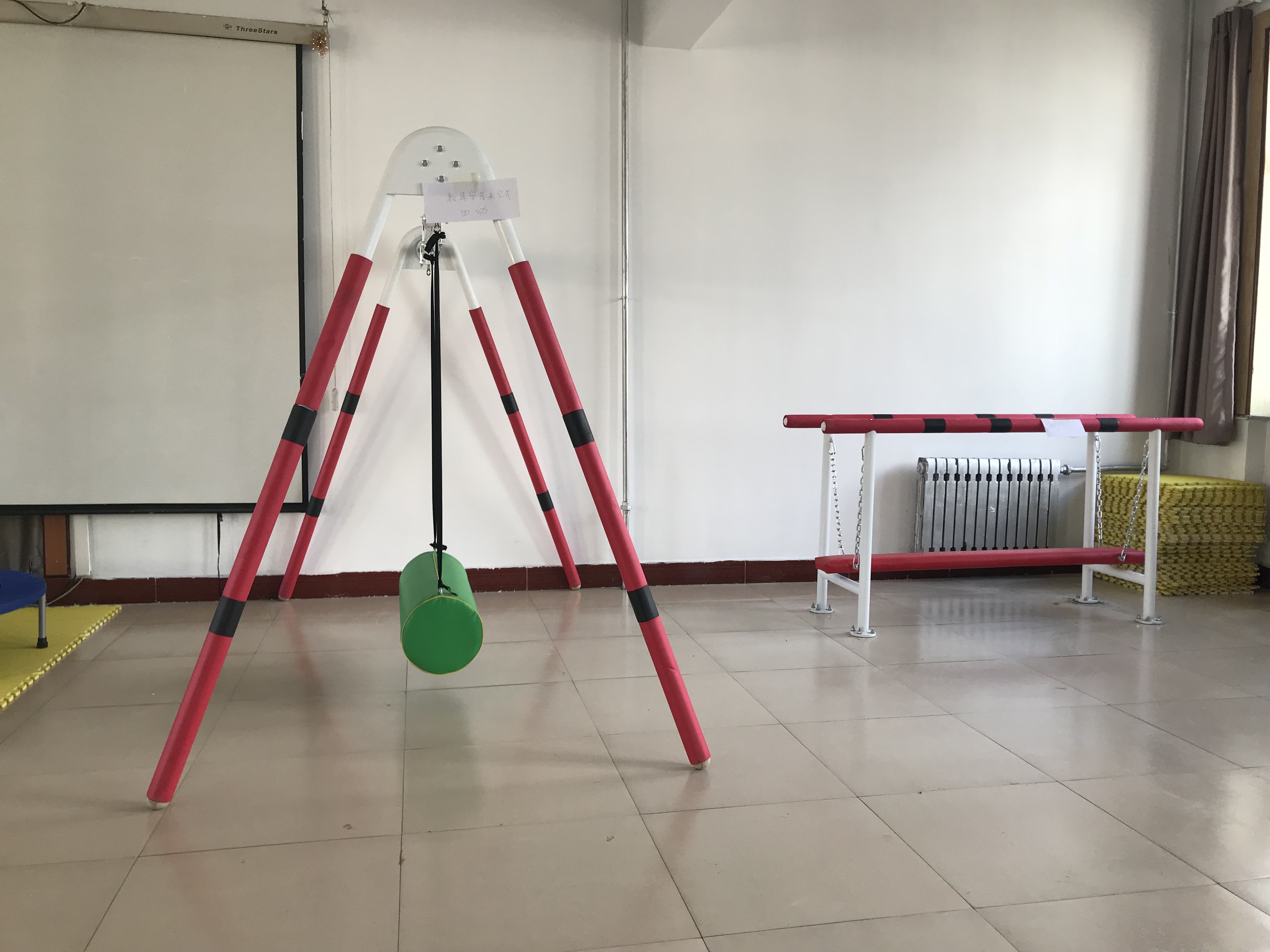 師范學(xué)院感覺(jué)統(tǒng)合訓(xùn)練教具投入使用