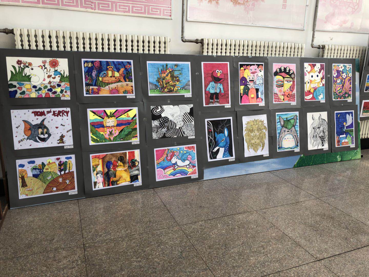 師范學(xué)院學(xué)前教育專(zhuān)業(yè)學(xué)生職業(yè)技能大賽系列活動(dòng)報(bào)道之一---兒童畫(huà)比賽