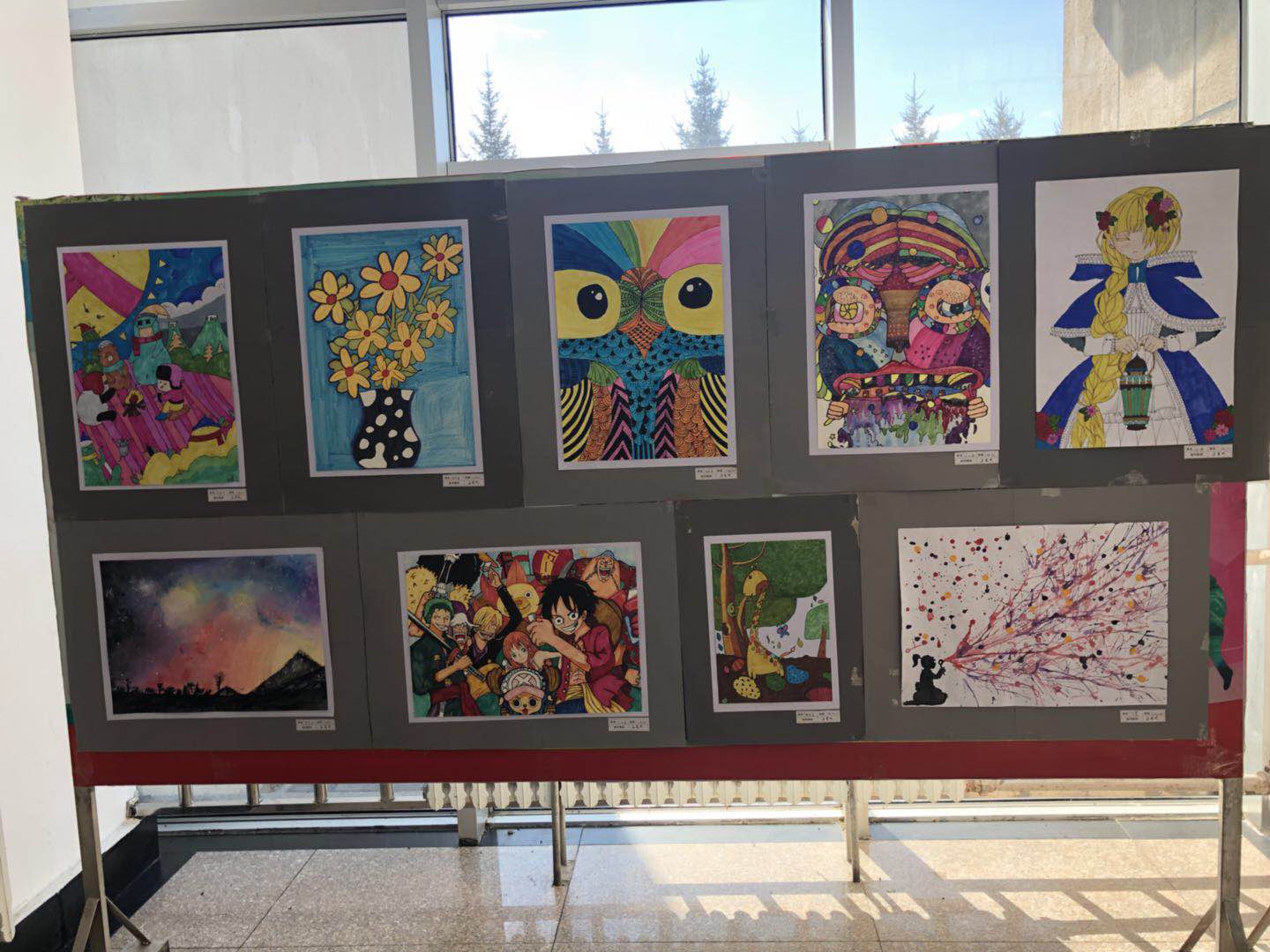 師范學(xué)院學(xué)前教育專(zhuān)業(yè)學(xué)生職業(yè)技能大賽系列活動(dòng)報(bào)道之一---兒童畫(huà)比賽