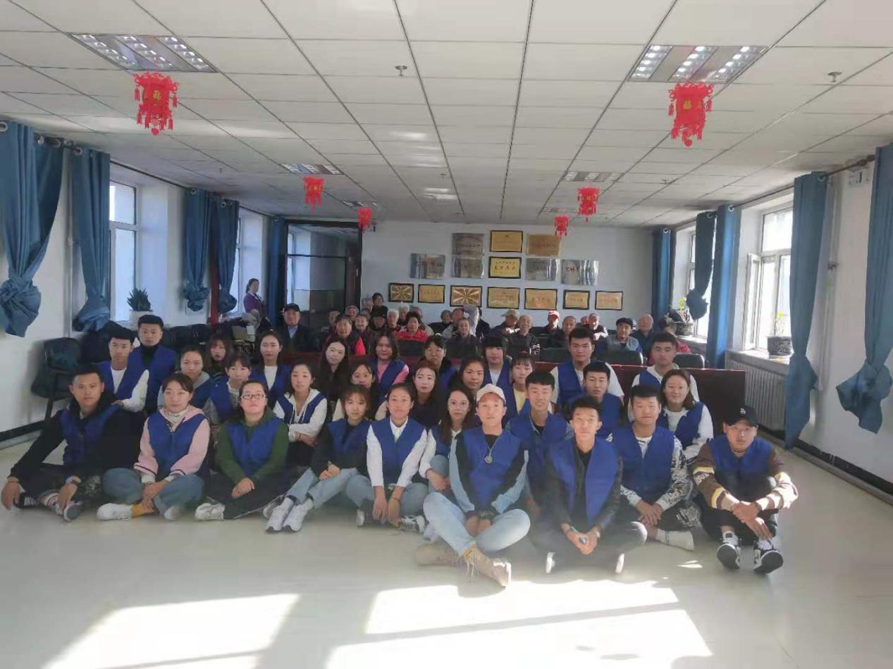 醫(yī)學(xué)技術(shù)學(xué)院開展敬老院慰問活動