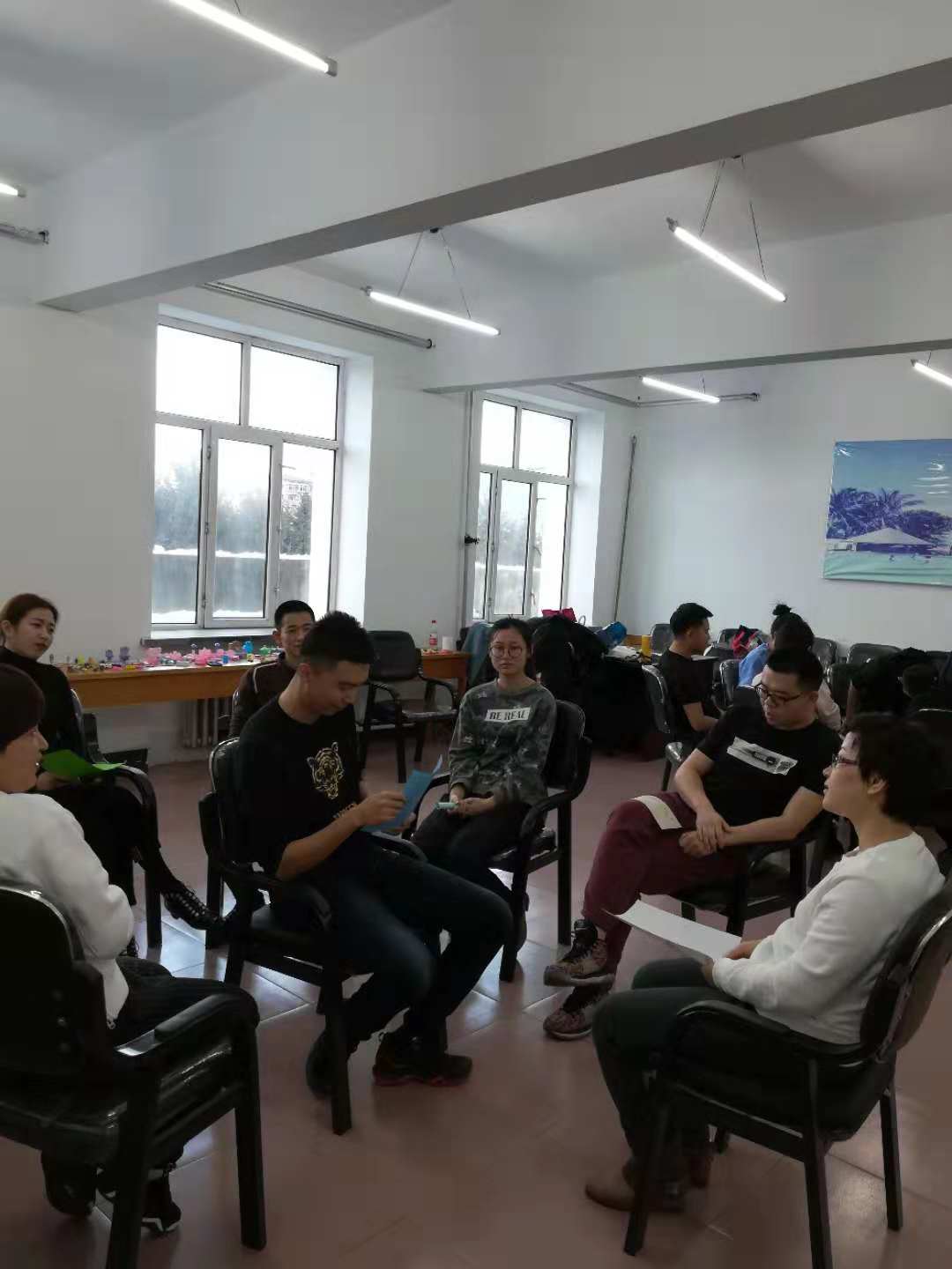 我校舉辦“科學減壓_促進心理健康”團體心理訓練活動 我校舉辦“科學減壓_促進心理健康”團體心理訓練活動