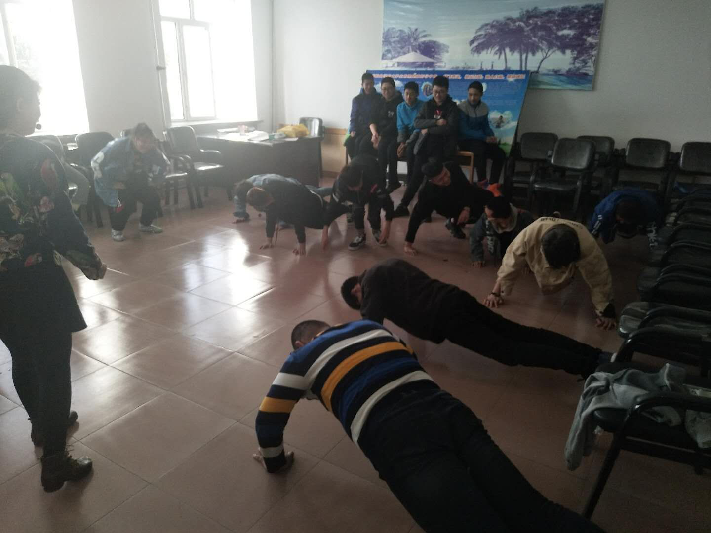 馬克思主義公共學院組織全體預科生開展心理團建活動